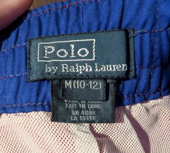 Boys Ralph Lauren Swim Trunks M - Picture 9 of 13